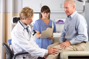 doctor's consultation for pain relief